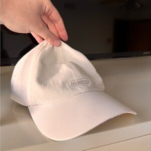 Lululemon White Hat